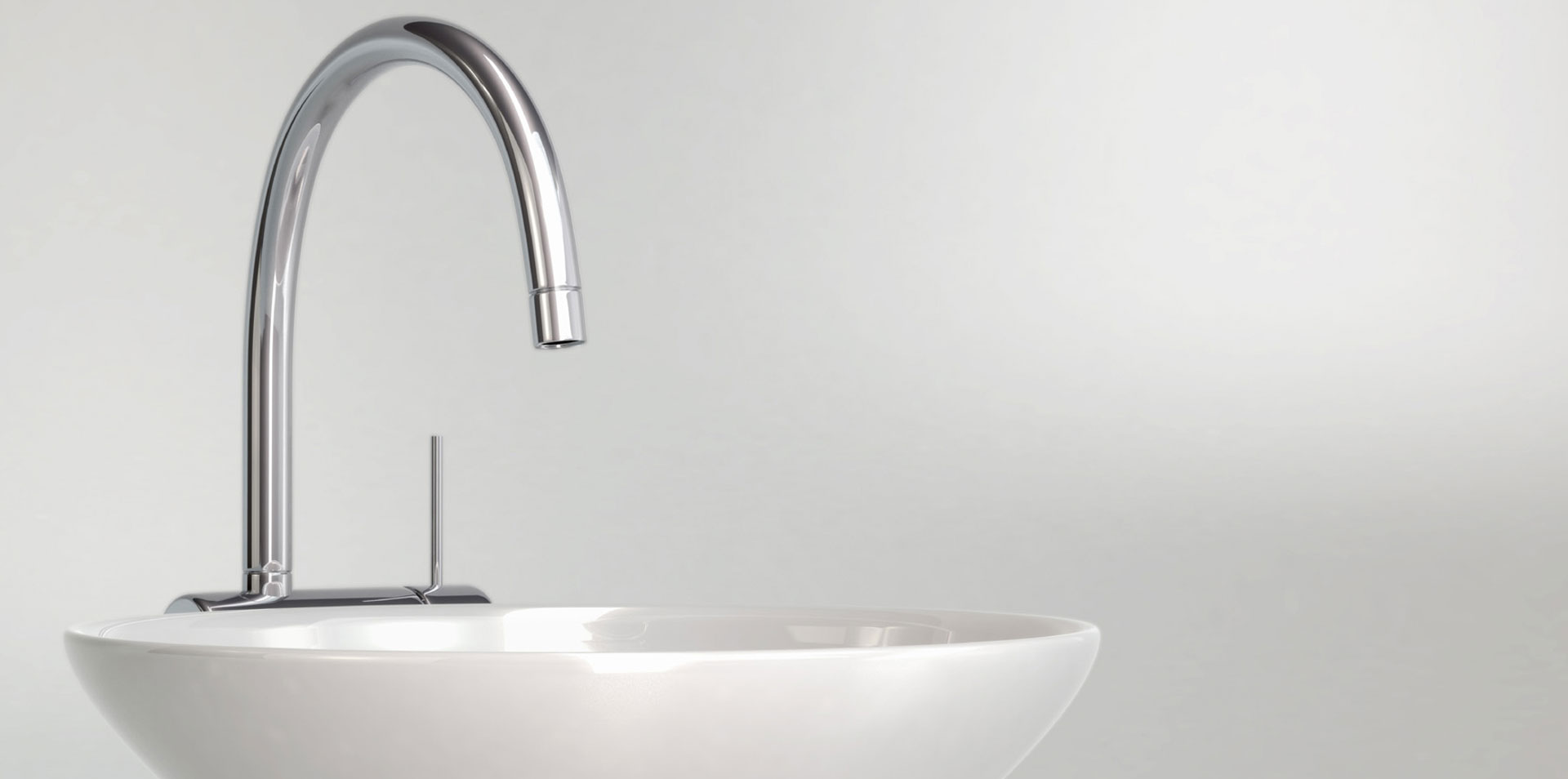 Nexa Bath Aqua Cascade kitchen faucet chrome